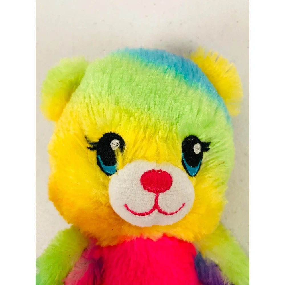 Build A Bear Workshop Buddies Rainbow Friends Bear Multicolor Clean 9